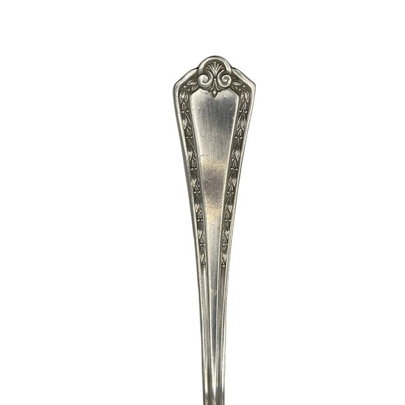 Antique Rogers Bros 1847 Silverplate Spoon 1916 Hampden Pattern 6 Inches - Picture 2 of 4